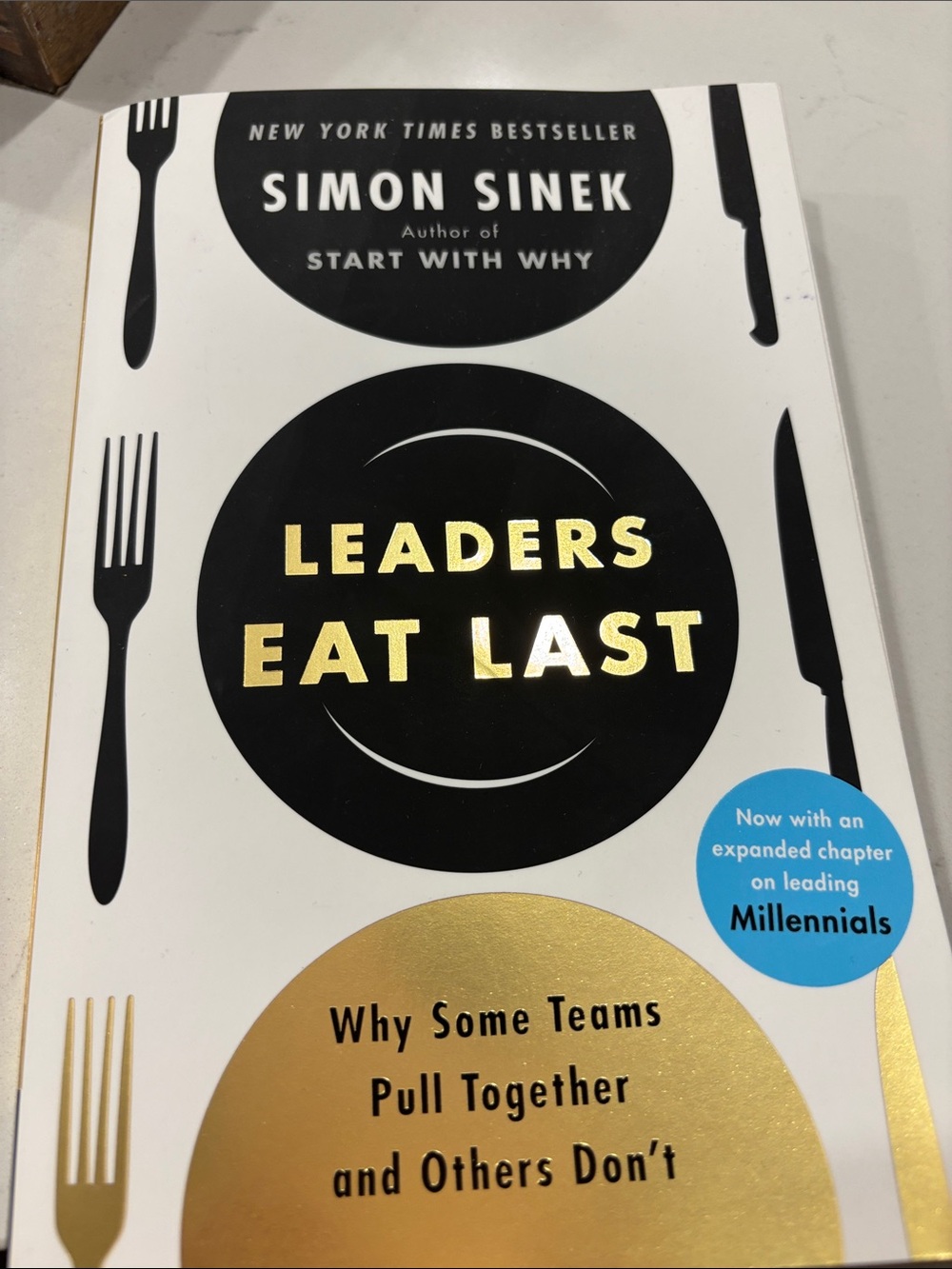 Leaders Eat Last Book - New!